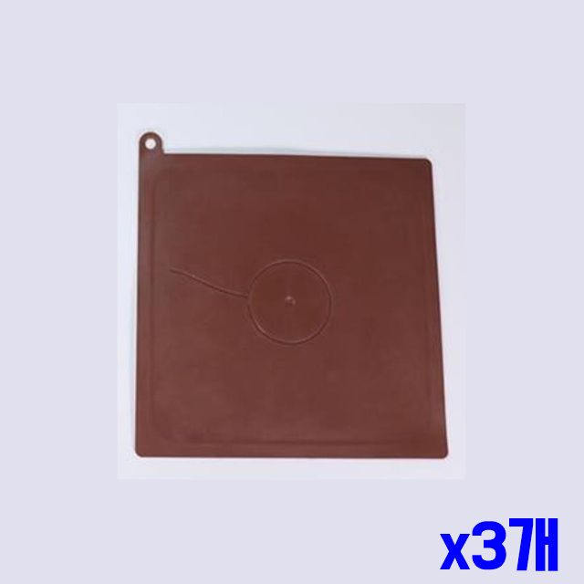 x3개 사각 특대 배수구덮개 위생 하수도마개 하수구마