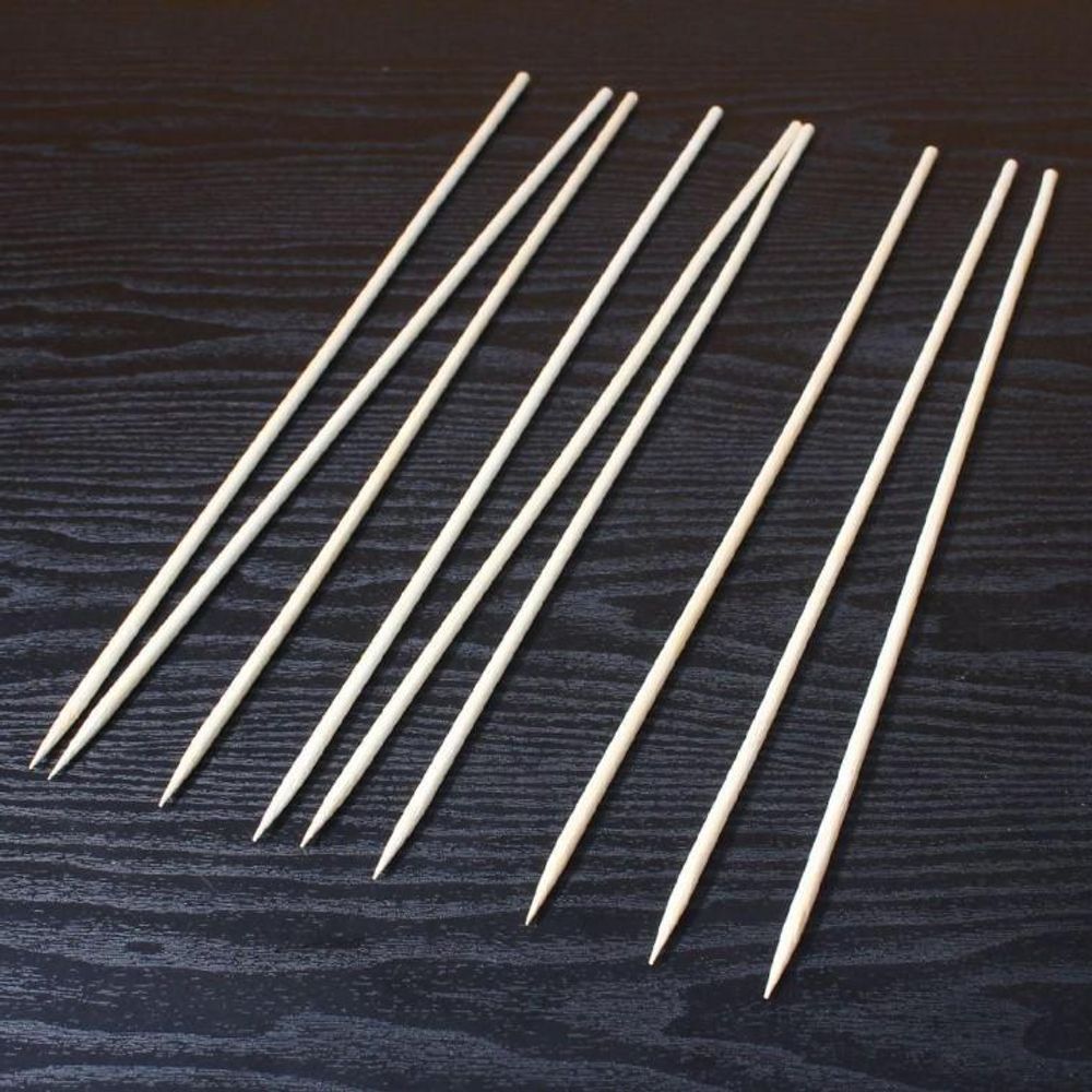 대나무꼬지 손잡이 어묵 과일 꼬치 5.0mm x 48cm 600P