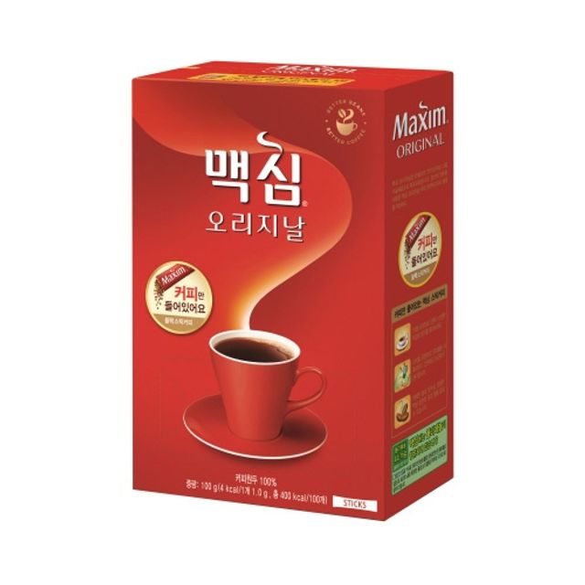 동서 맥심 무설탕 블랙커피 오리지널 100