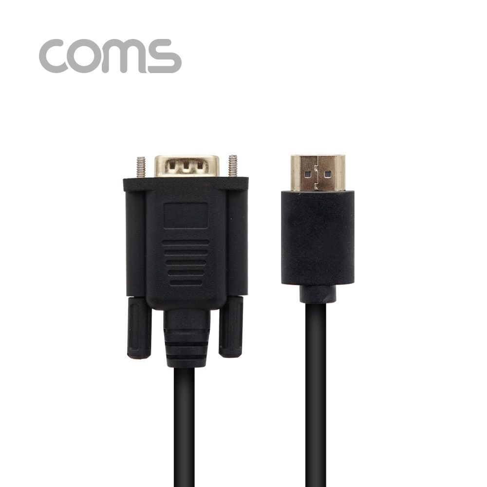 Coms HDMI 케이블 HDMI to VGA / 1.8M