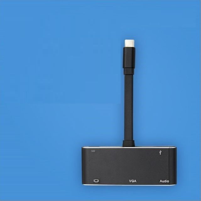 USB 3.1 Type C 5 in 1 멀티 컨버터 HDMI VGA USB 3.