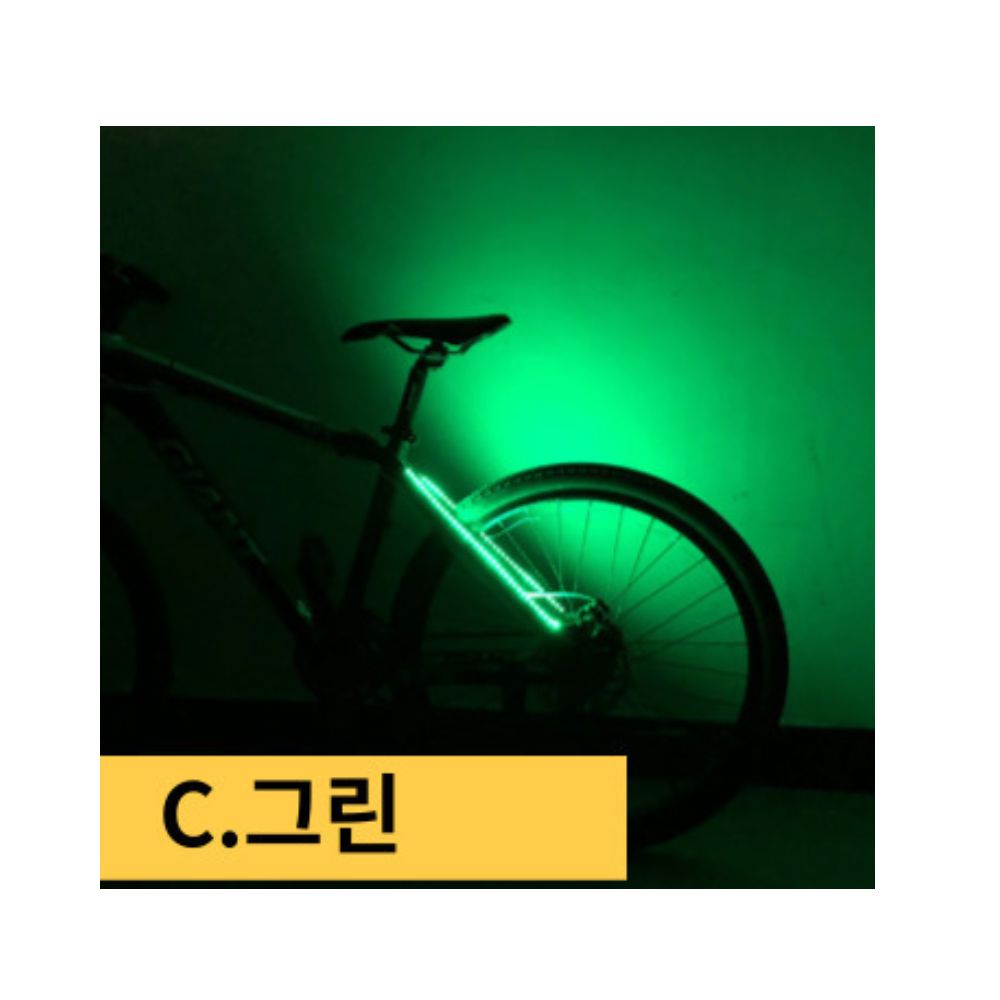 자전거 후미 LED 그린 C 1p 싸이클용 후면 램프 전등