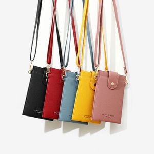 아이티알,NE 여성 PU 레더 컬러 미니 크로스백 핸드폰 소품 가방