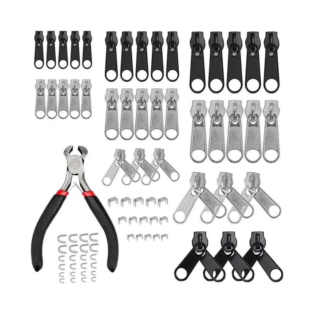 수선 수리 지퍼 기본 세트 데이 85pcs 도구 손잡이