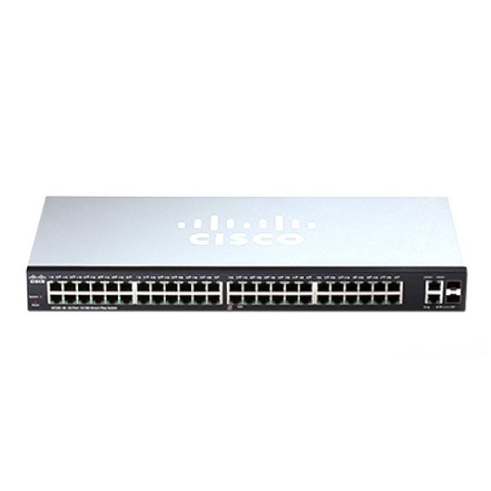 Cisco SF220-48P 48-Port 10 100 PoE Smart Plus