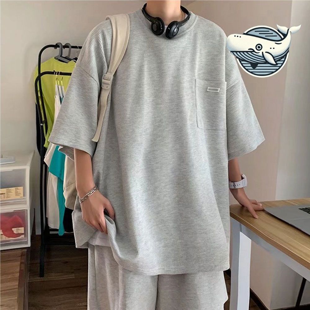 편안한 오버핏 트레이닝 여름 데일리 기본 복장