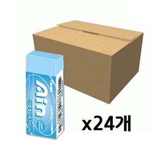 아이티알,LZ 펜텔 아인 수정용품 칼라 지우개 하늘 1갑(24개)