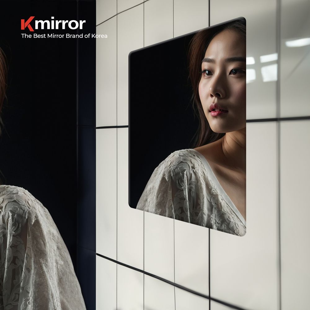 욕실거울 600x600 화장실 사각 민자 거울 kmirror660r