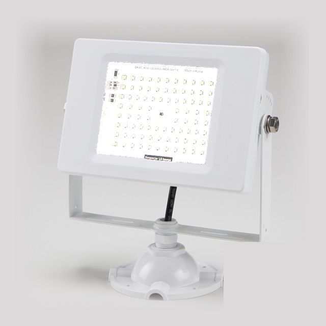 사각 LED 투광기 화이트 S-B-7 40W 주광 AC