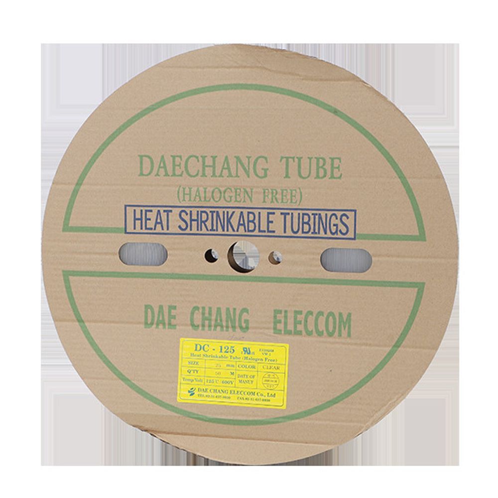 수축튜브 25MM 50M 투명 1롤