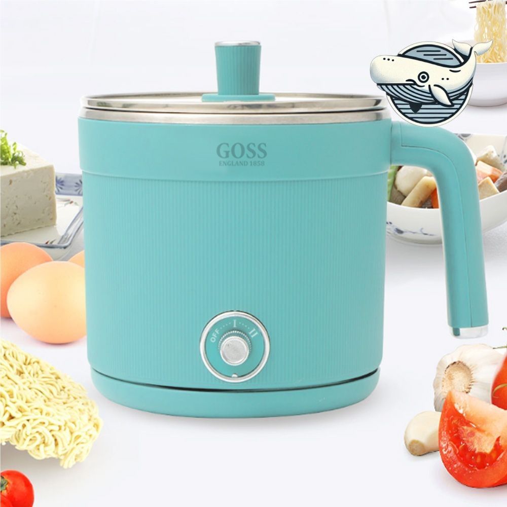 전기 스텐 라면포트 민트색 1.5L 멀티 취사