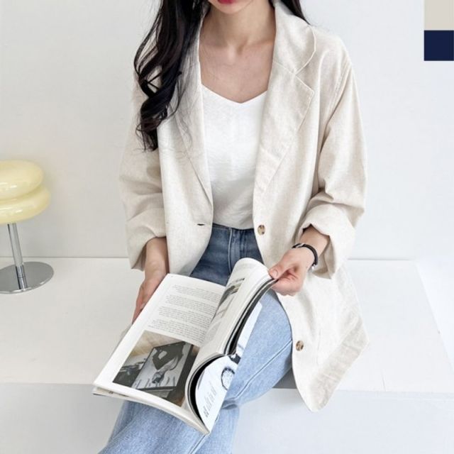 KSS 여자블렌딩 3084 기본 오버핏 데이