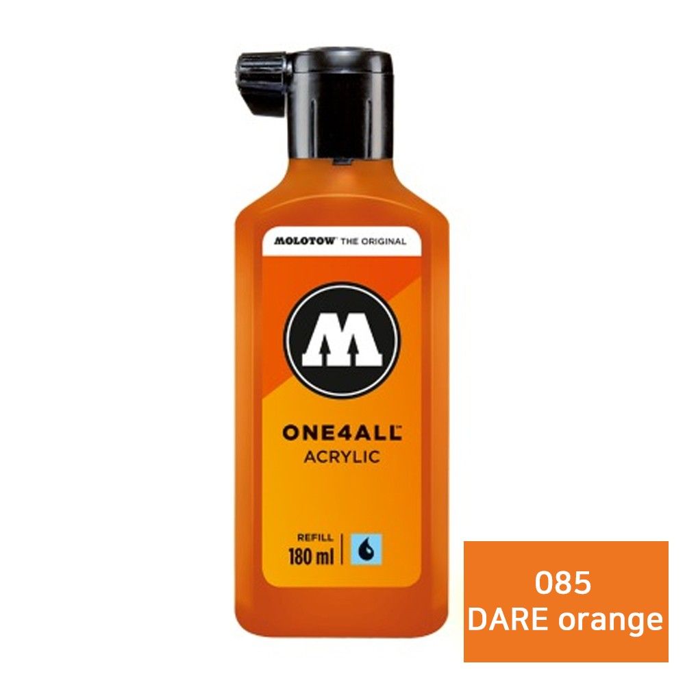 모로토우 원포올 마카 리필 180ml 085 DARE orange