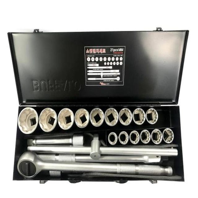 세신소켓렌치세트 1SET 3/4x21P mm