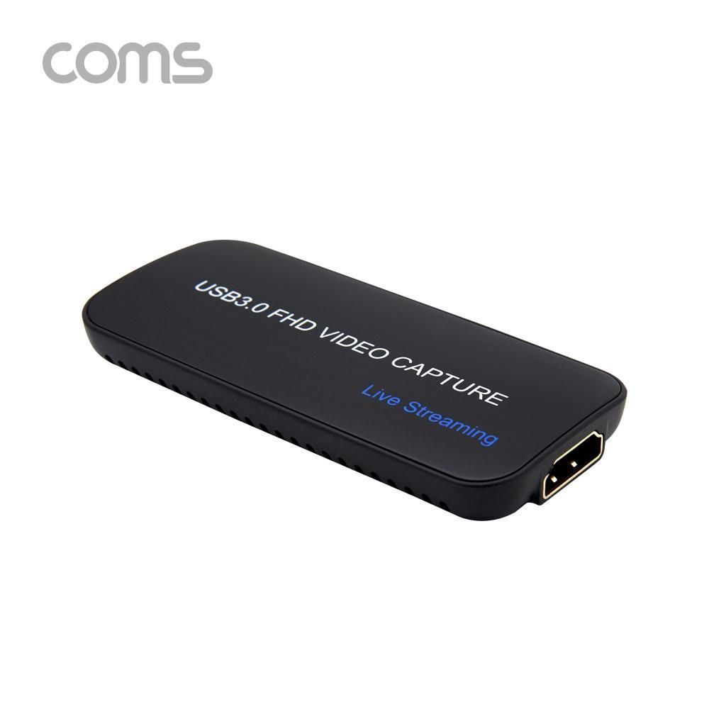 Coms HDMI 캡쳐USB 3.0 UHD 4K2K 입력지원 1080P 60Hz