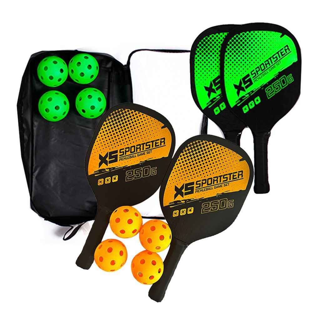 실내테니스 피클볼 2인세트 패들라켓2 볼4 픽클볼
