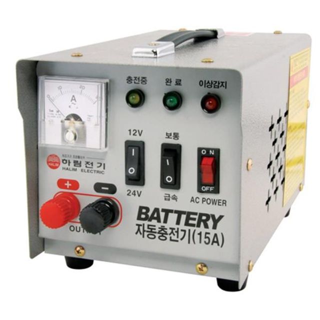 106080 배터리 자동충전기 15A 1파이220V