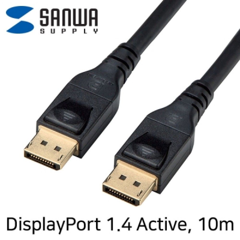 산와서플라이 KCJSDP14A100 8K 60Hz DisplayPort 1.4