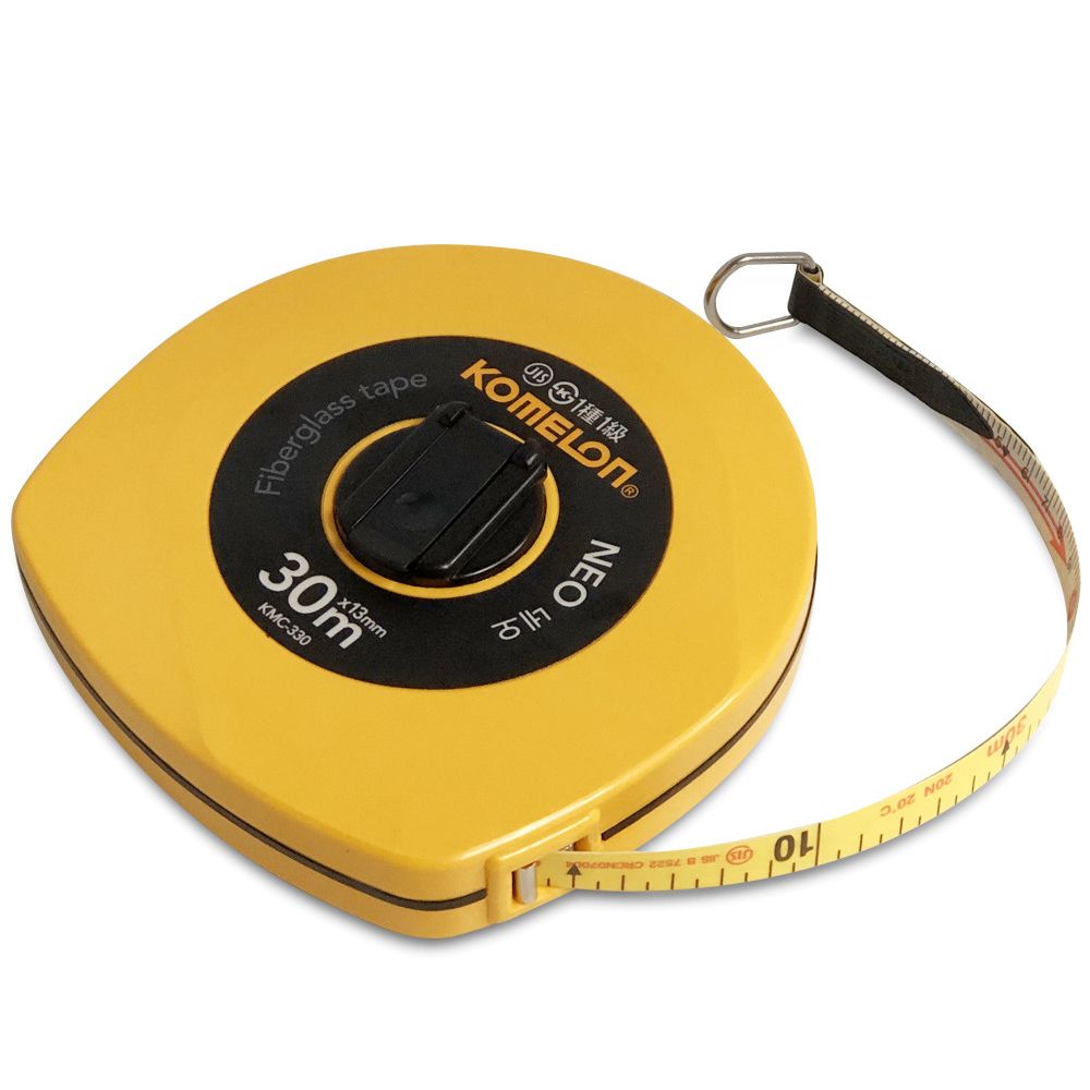 코메론 네오 줄자(30M) x13mm 화이바 작업용 측량용