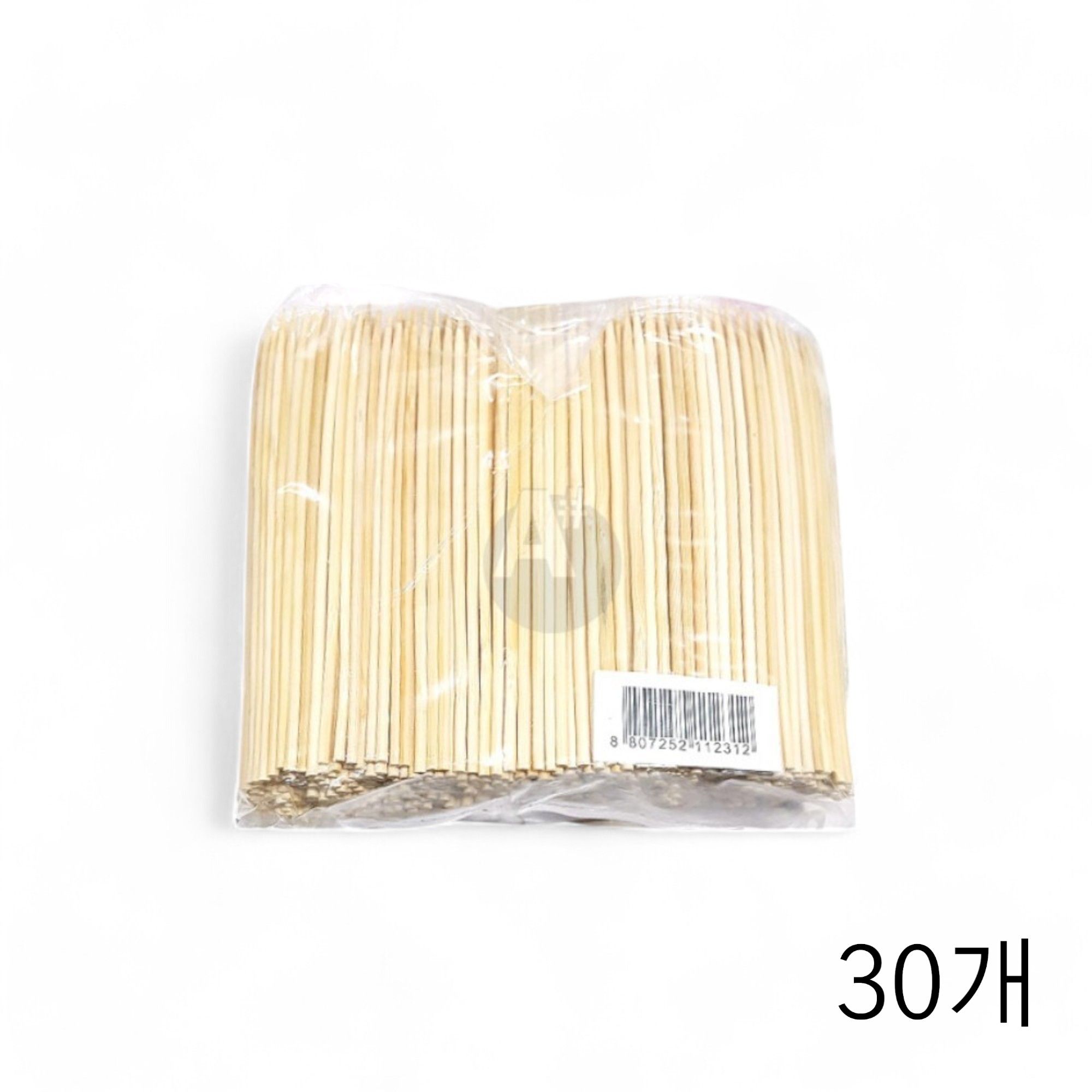 대꽂이 꼬치용 12Cm 1000입 X30개 대꼬지 대나무꽂이