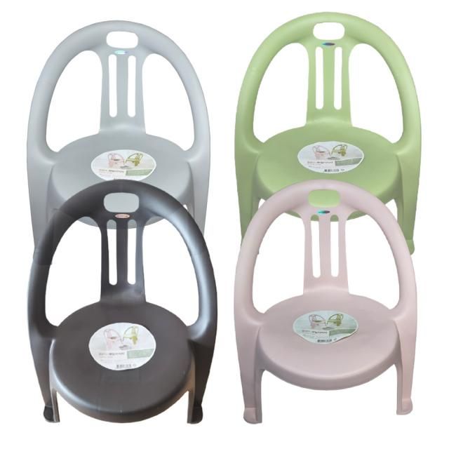 플라스틱 미니 등받이의자 DY-423 유치원