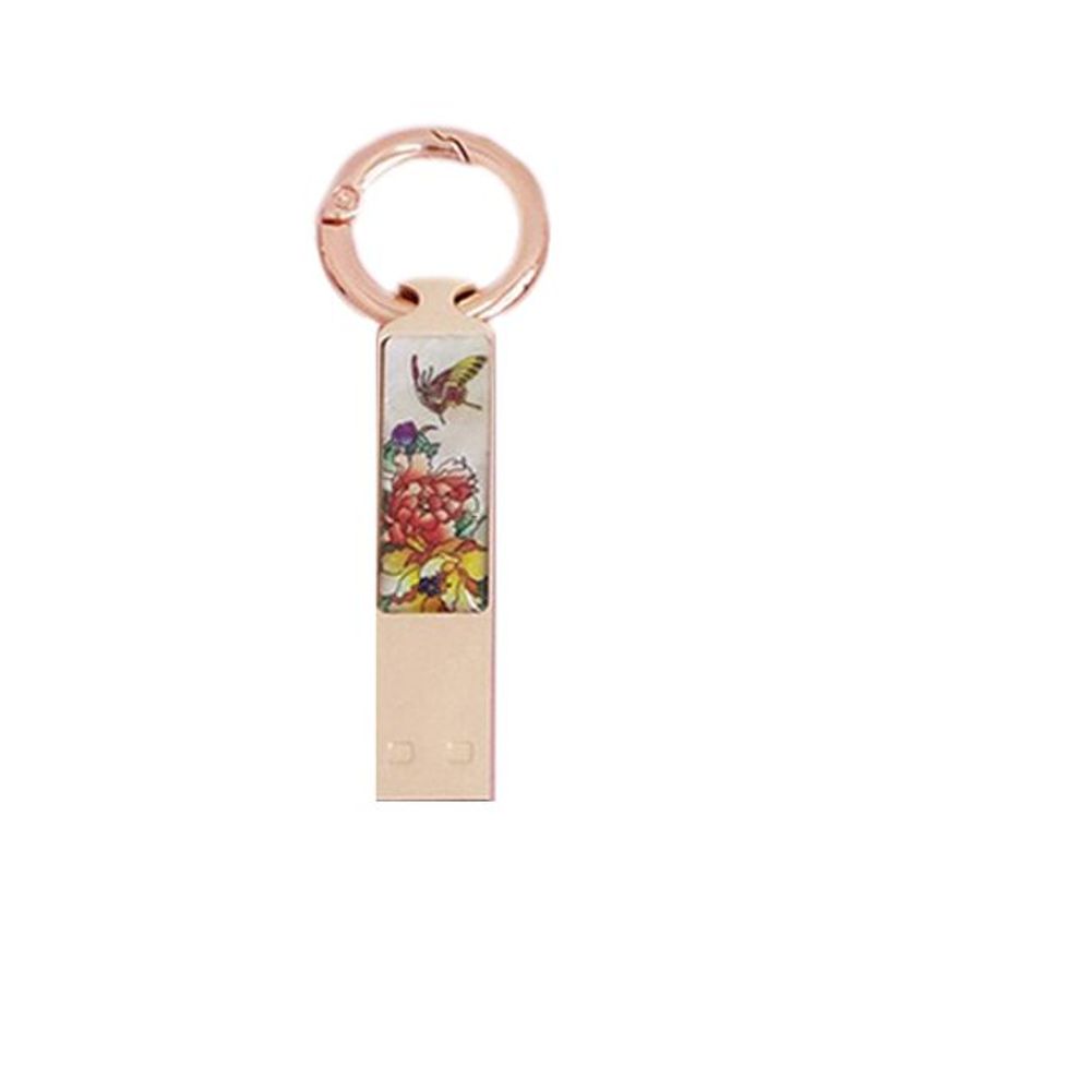 LED 자개전통문양스틱 USB 32GB(나비목단)