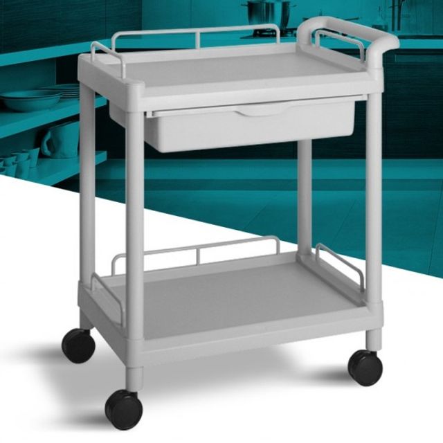 이동식 식당 수납장 운반카 써빙카 병원
