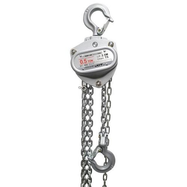 UDT호이스트 체인블록 UC-005 (0.5T)미니형 UC-005