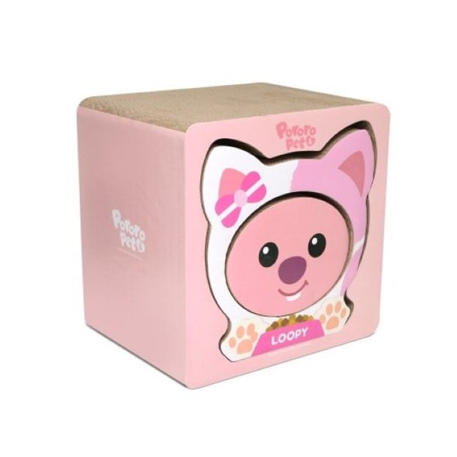 뽀로로펫 3중 구조 캐릭터 고양이 스크래쳐(루피)