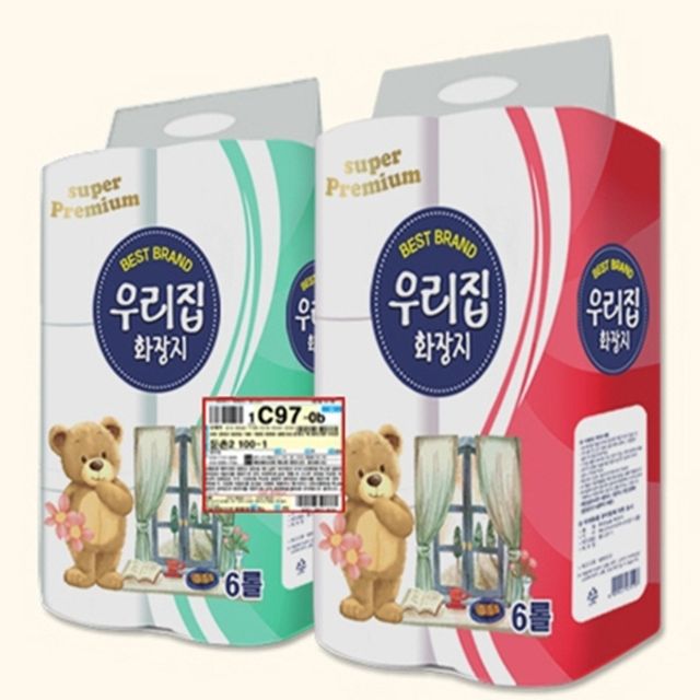 20M 6롤 8세트 화장지 휴지 미용