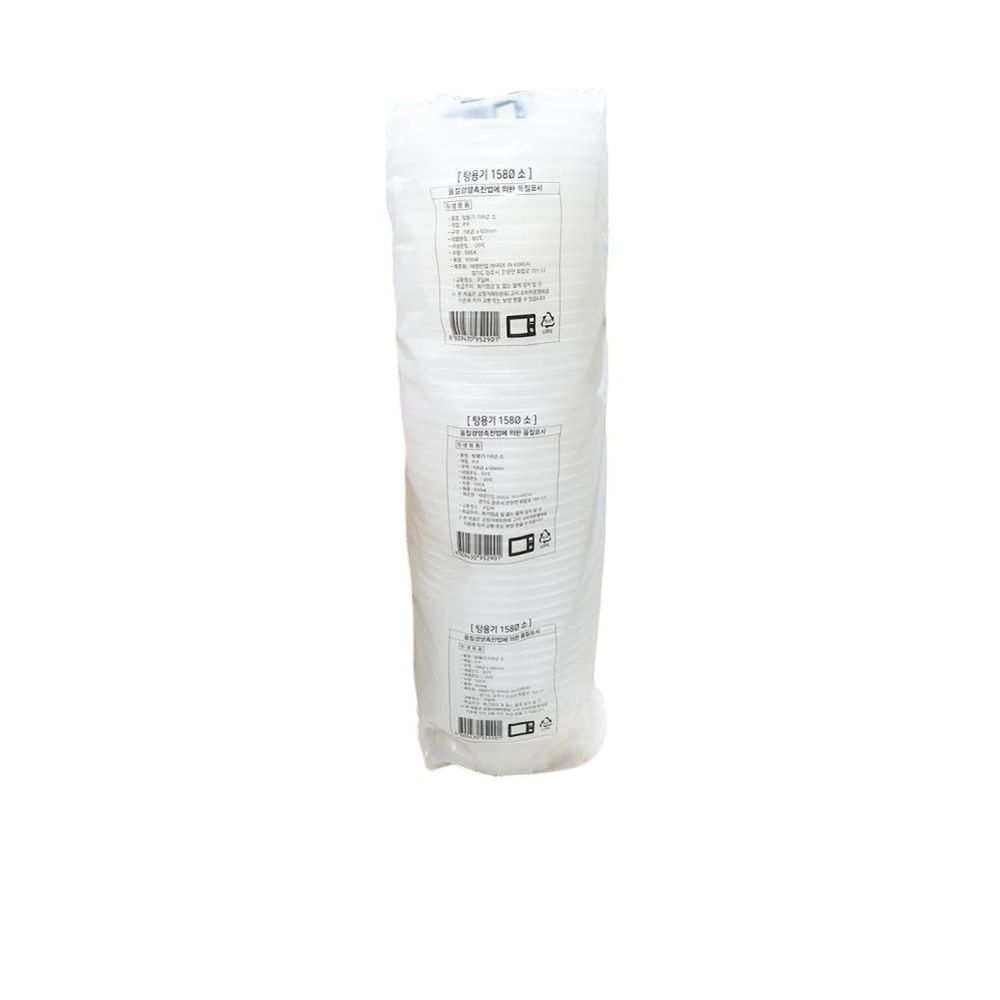 일회용기세트소 158파이x60mm 50입 국물용 X3개