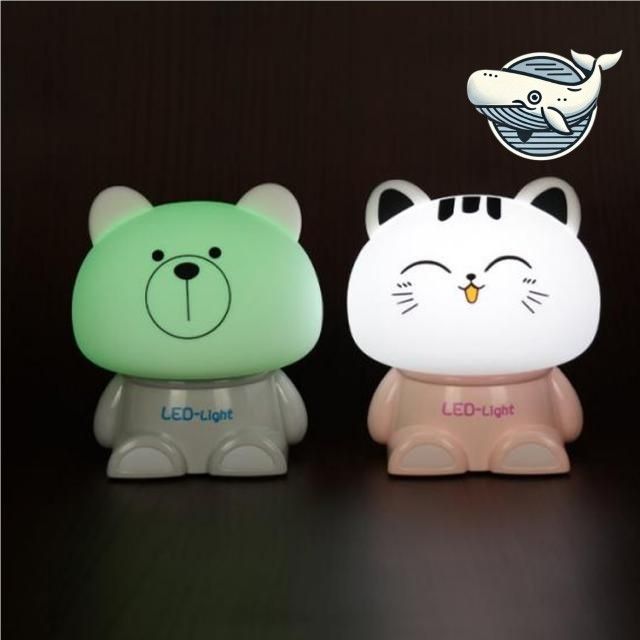 부드러운 LED 아기 등 불빛 캠핑 조명 수유
