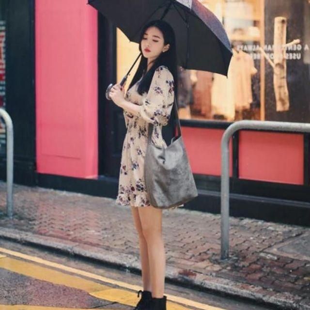 봄 가을 꽃 원피스 캐주얼 플라워 봄여름 코디 데일리