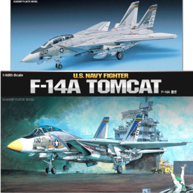 아카데미 프라모델 1대48 F-14A 톰캣 12253