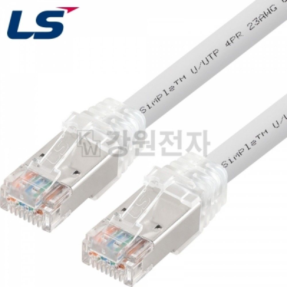 LS전선 NMXJSLS6AUS100G CAT.6A UTP Slim 랜 케이블 1