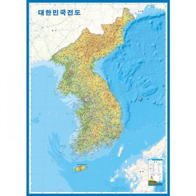 500피스 직소퍼즐 - 대한민국전도 2