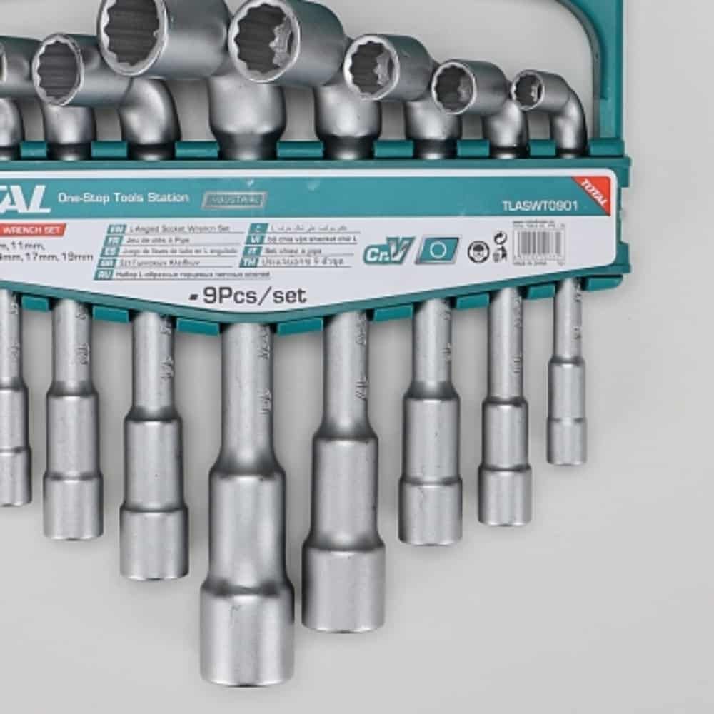 L형 소켓핸들 세트 9P 복스알세트 복스알공구