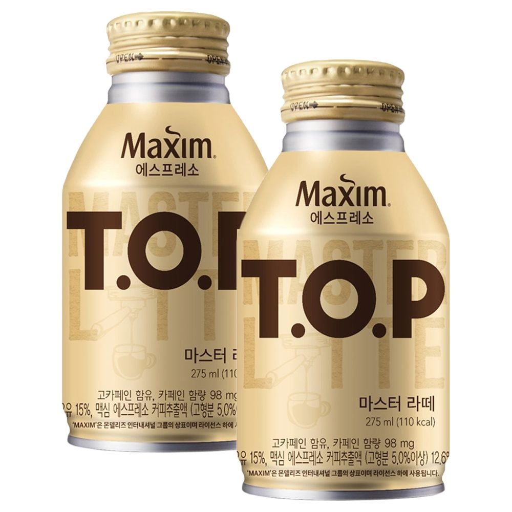 맥심 티오피 마스터 라떼 275ml x 24can