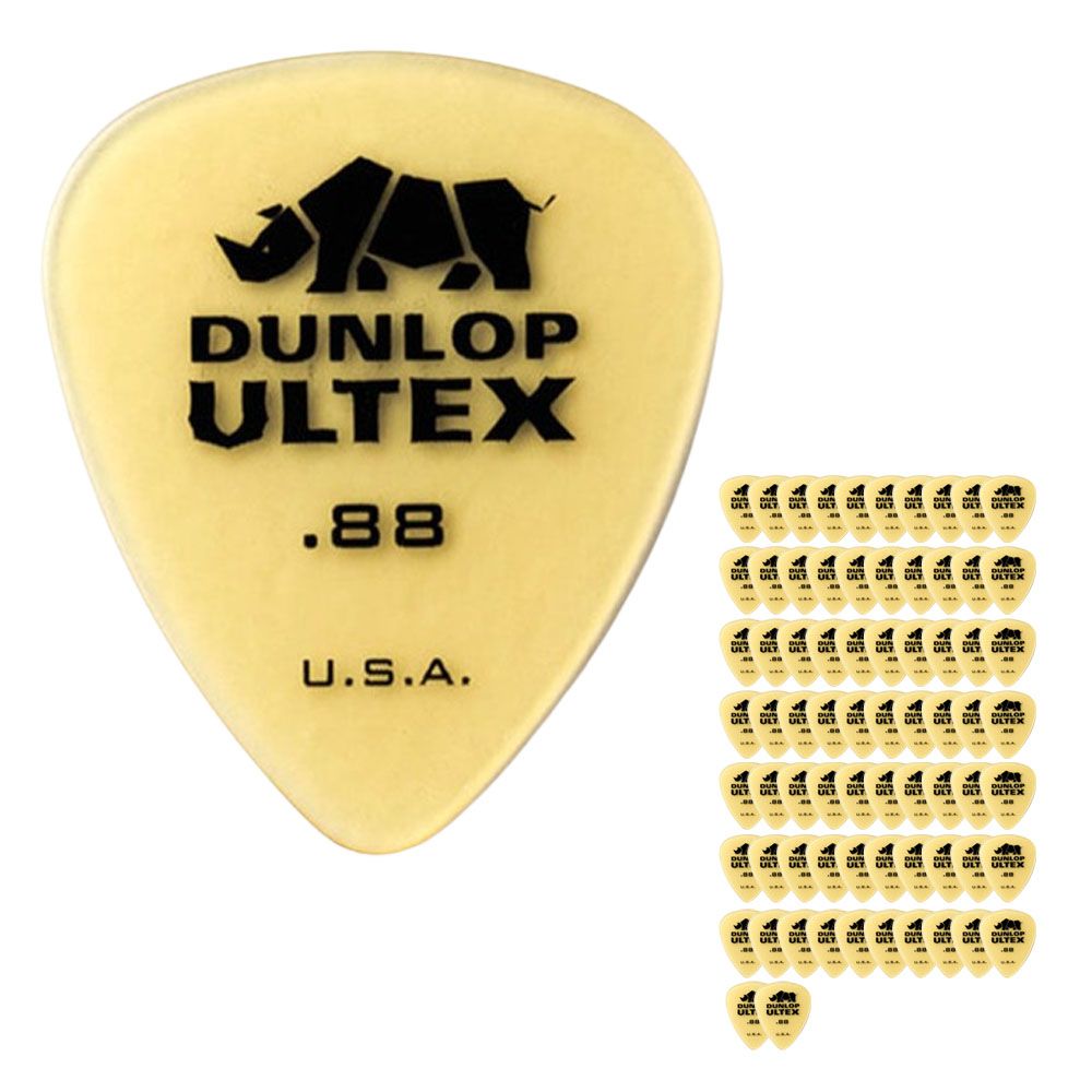 0.88mm Standard 기타피크 Ultex pdt80 72개 기타용품