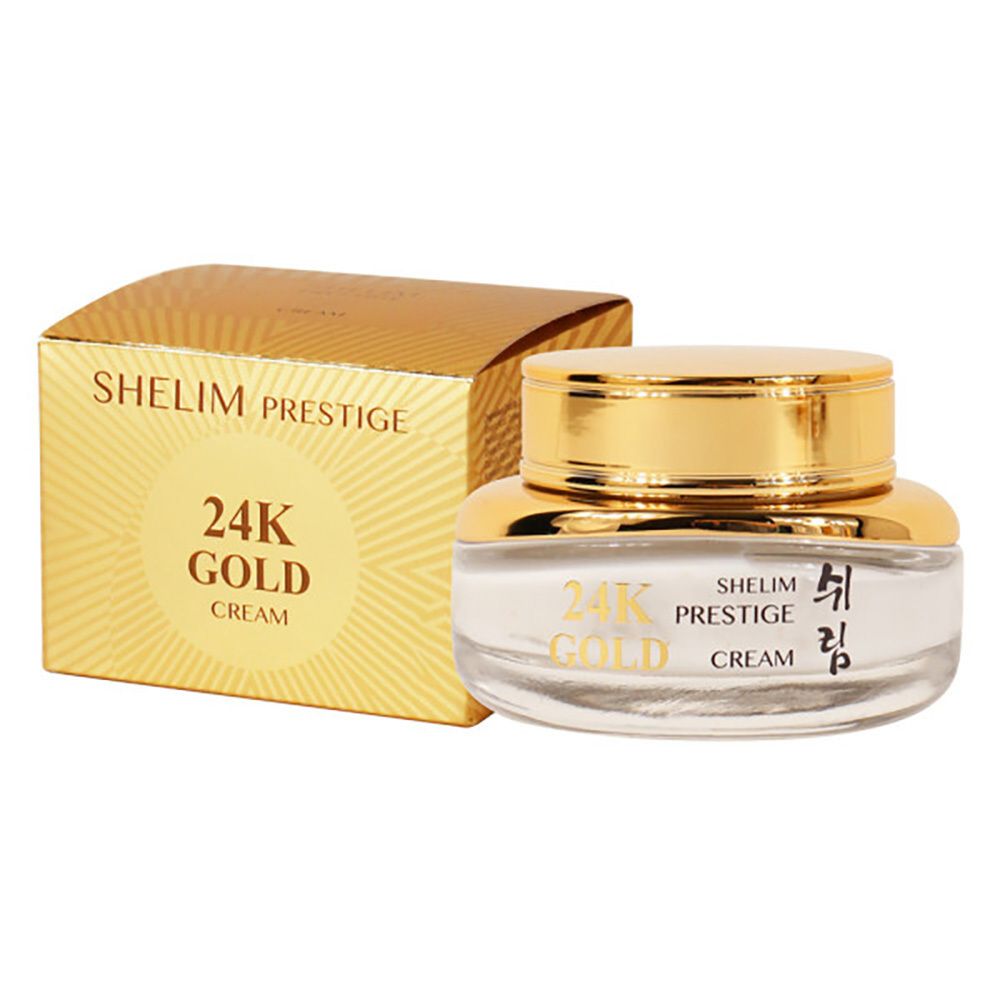 피부 촉촉하고 편안하게 케어하는 24K 골드 크림 50ml
