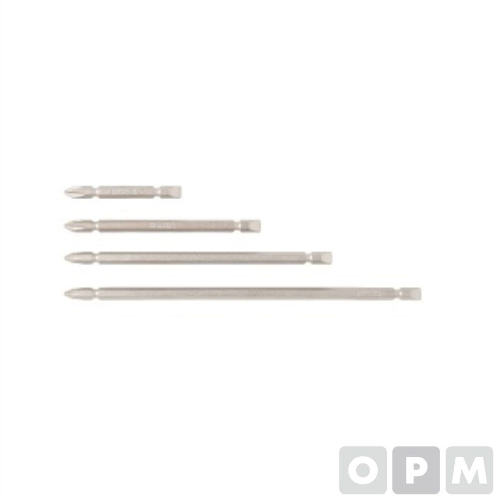 도금비트날 (+)2/(-)6x6.35x150mm(+-) 10EA