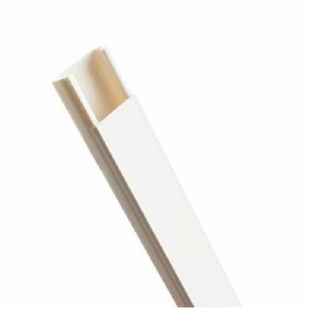 사각 전선몰딩 흰색 소 3개입 전기선커버 전선보호관