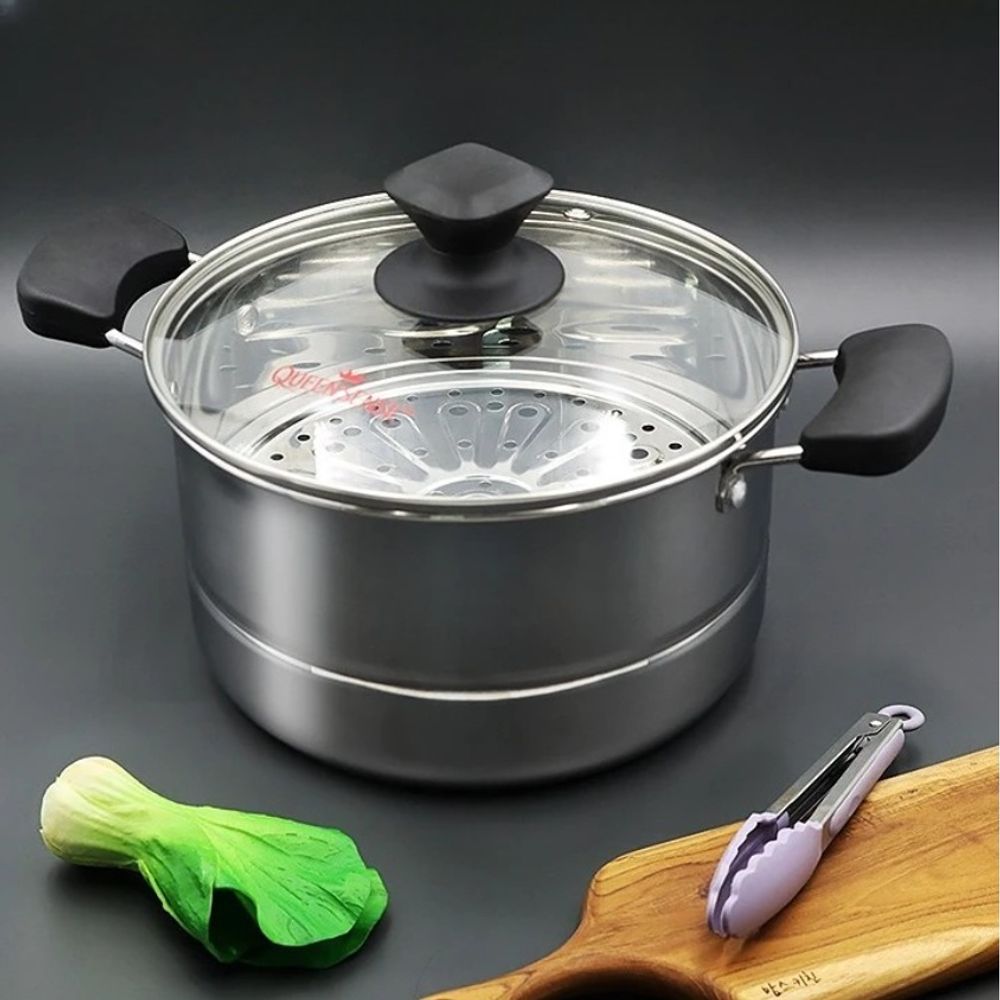 가스렌지 인덕션 겸용 찜솥 찜기 곰솥 냄비 22cm
