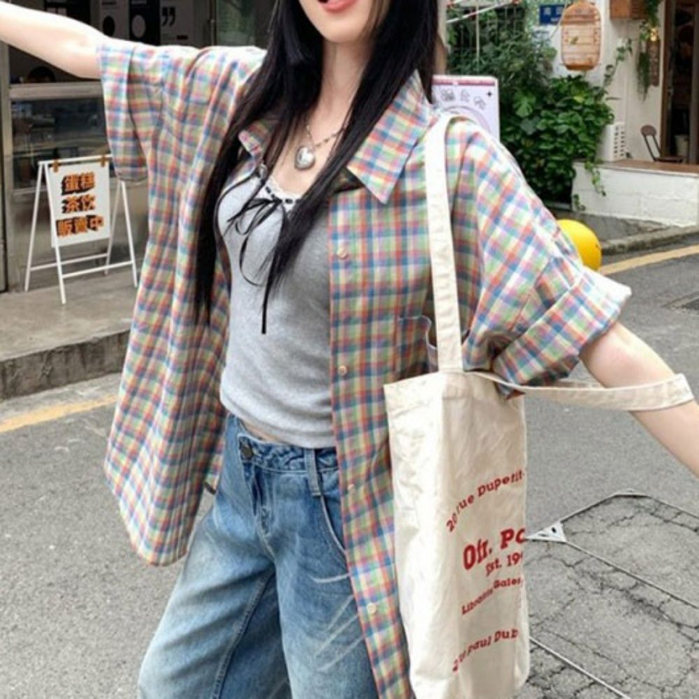 코디 구김 박시핏 반팔 캐주얼룩 적은 데일리룩