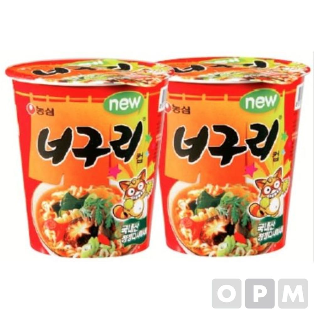 농심 너구리미니컵 30개/BOX