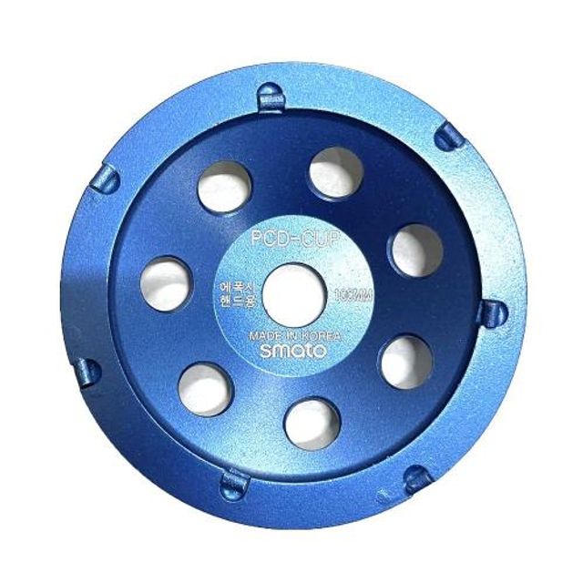 스마토 다이아몬드쏘PCD컵 1EA 100mm(4)x7P 에폭시-