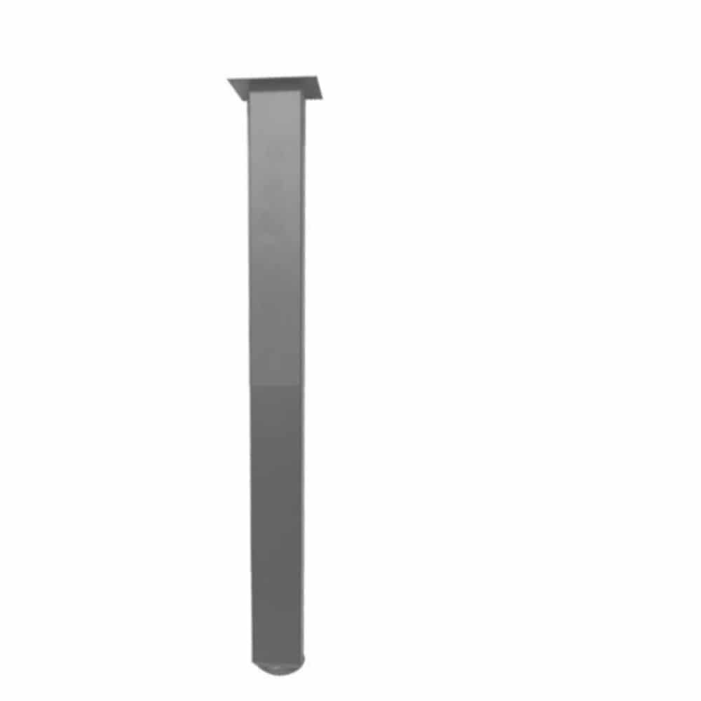 사각식탁다리 60X60X710mm 흑색 가구다리 식탁다리교체