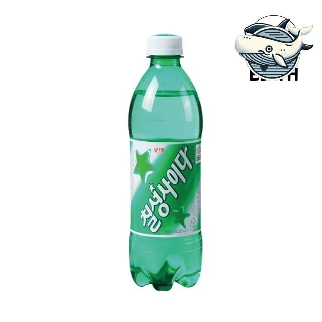청량한 탄산 음료 사이다