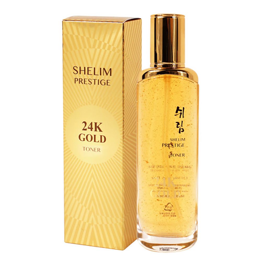 24K 골드 대왕송잎추출물 녹차추출물 여성토너 120ml