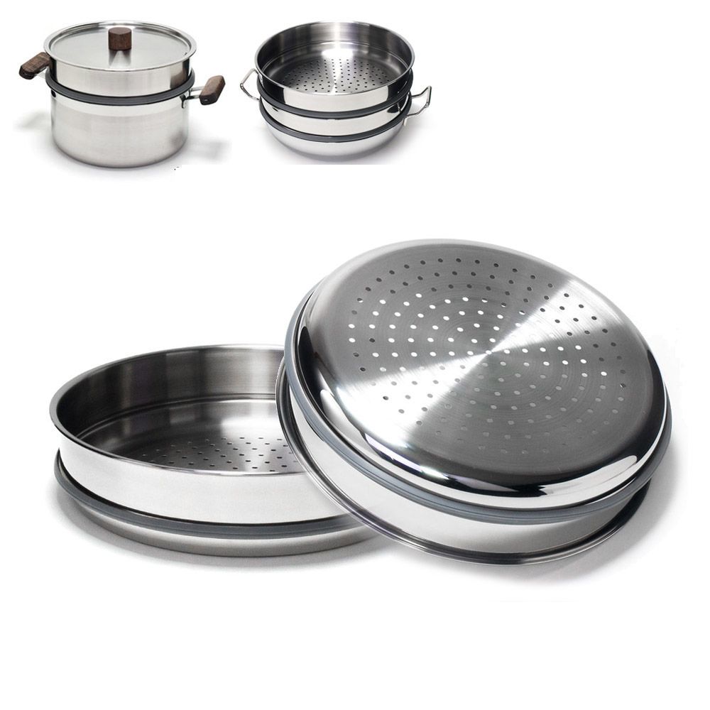 국내산 키친아트 304스텐 찜기 30cm 찜판 스티머